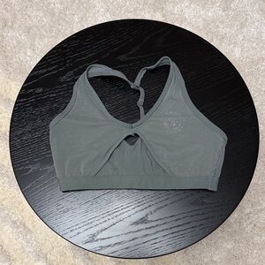 Gymshark Legacy T-back Green Sports Bra